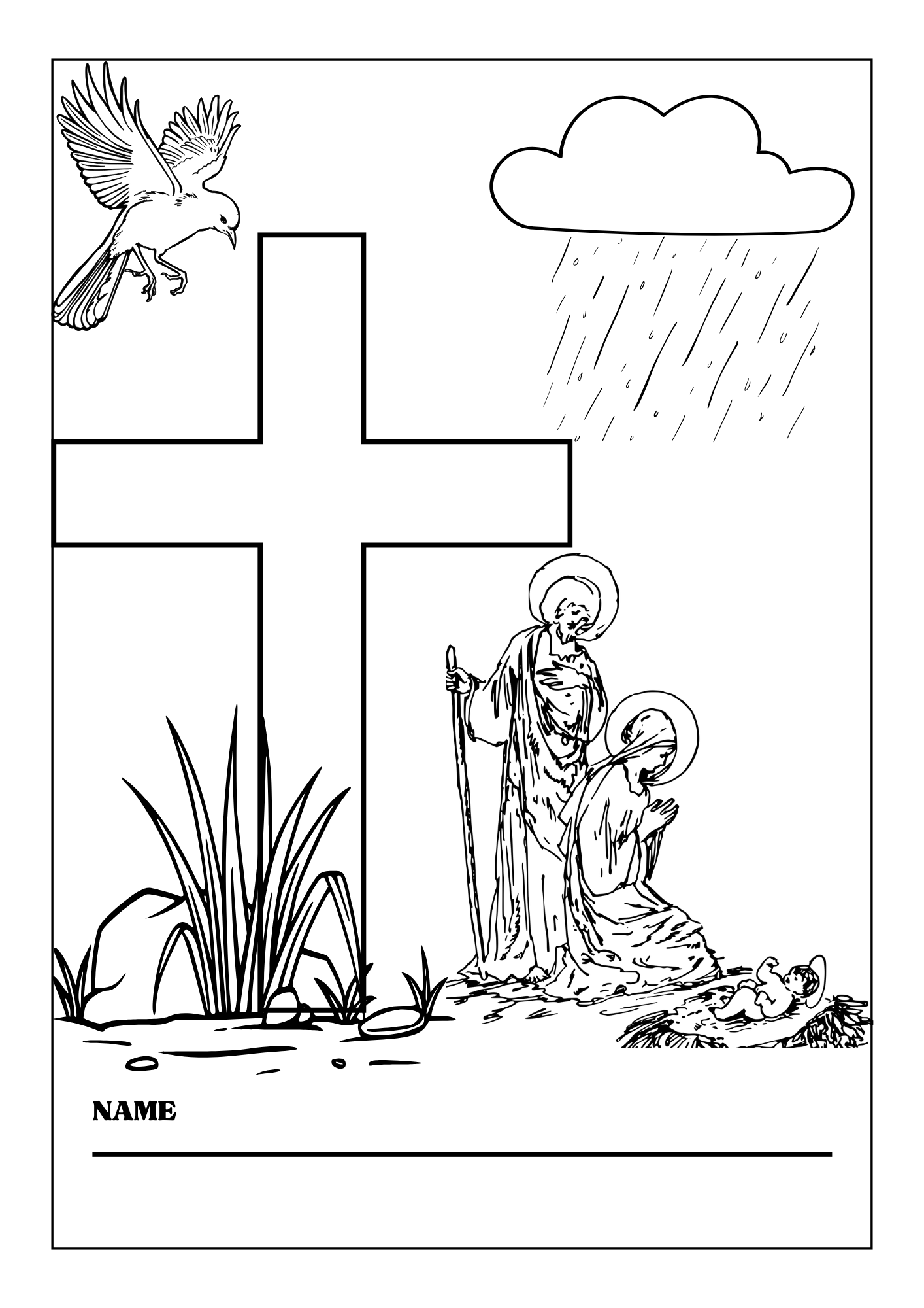 Colouring Book for Kids: Companion w/ Faith and the Guiding Light