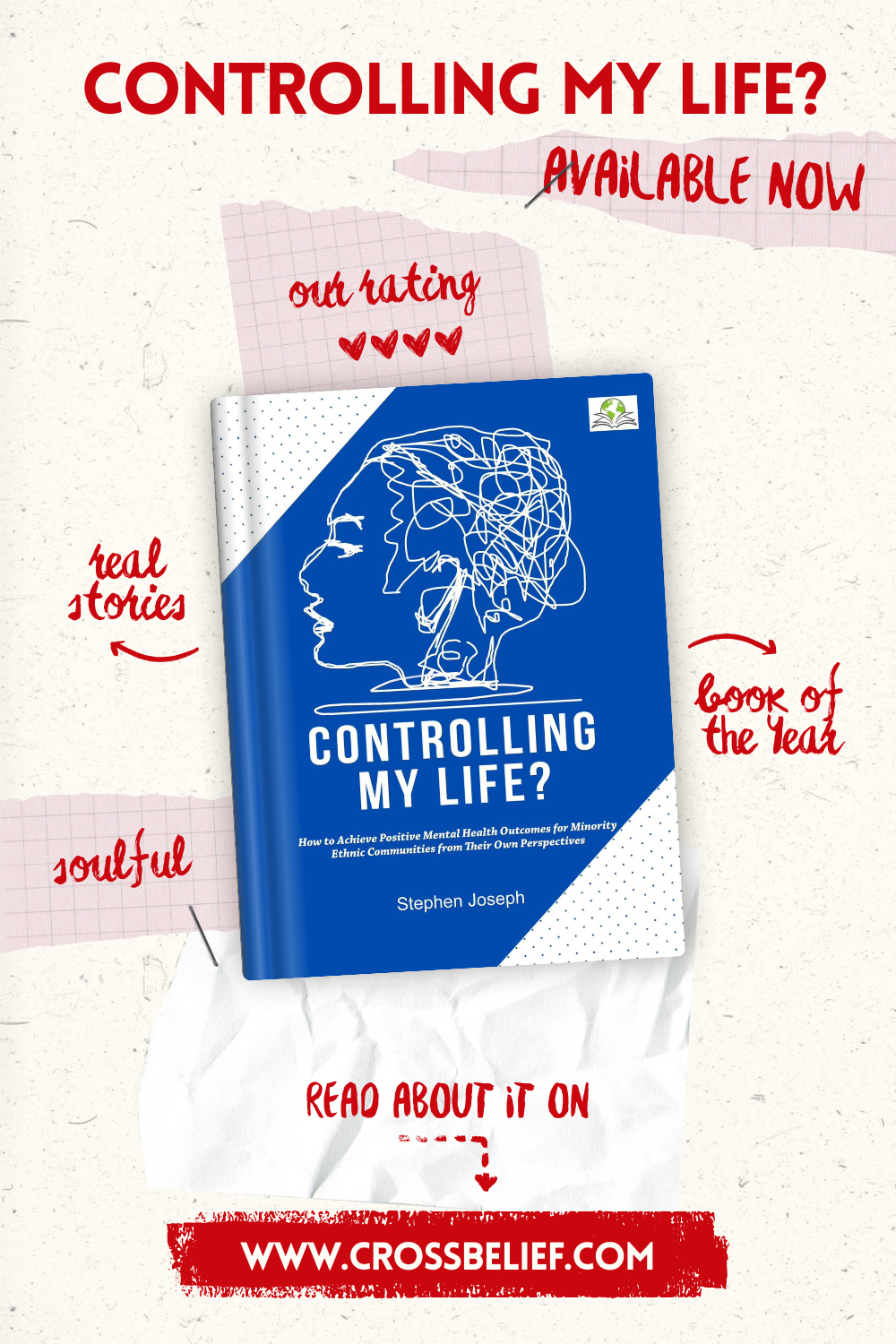 Coming Soon - Controlling My Life: How to Achieve Positive Mental Health Outcomes for Minority Ethnic Communities from Their Own Perspectives